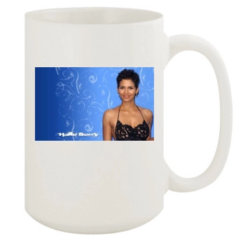 Halle Berry 15oz White Mug