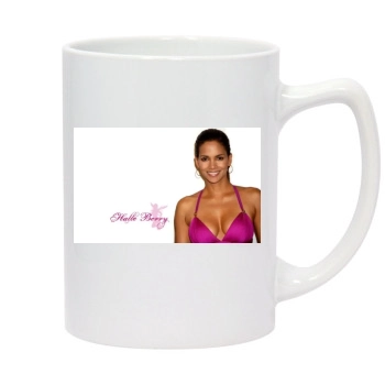 Halle Berry 14oz White Statesman Mug