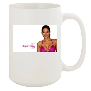 Halle Berry 15oz White Mug