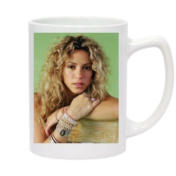 Shakira 14oz White Statesman Mug