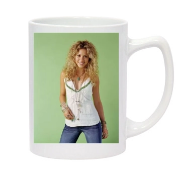 Shakira 14oz White Statesman Mug