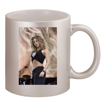 Shakira 11oz Metallic Silver Mug