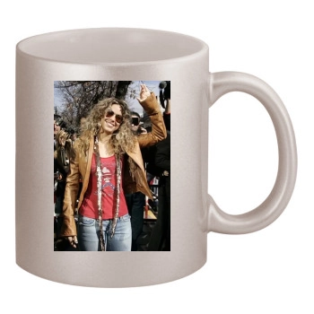 Shakira 11oz Metallic Silver Mug