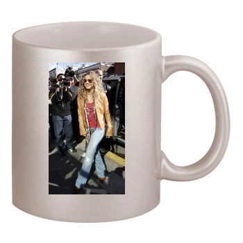 Shakira 11oz Metallic Silver Mug