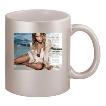 Shakira 11oz Metallic Silver Mug