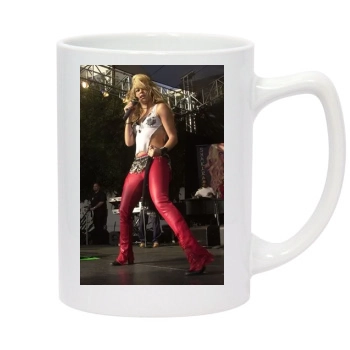 Shakira 14oz White Statesman Mug