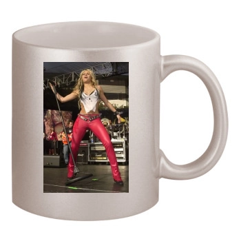 Shakira 11oz Metallic Silver Mug