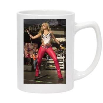 Shakira 14oz White Statesman Mug