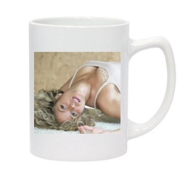 Shakira 14oz White Statesman Mug