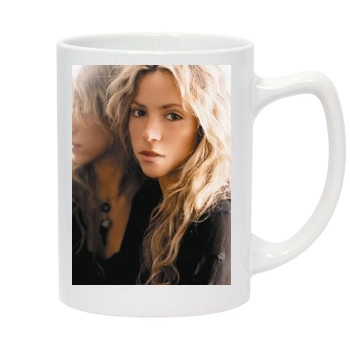 Shakira 14oz White Statesman Mug