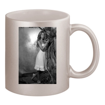 Shakira 11oz Metallic Silver Mug