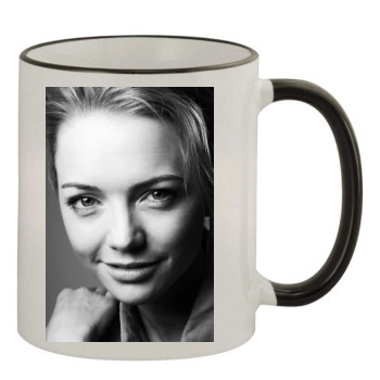 Hannah Spearritt 11oz Colored Rim & Handle Mug