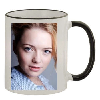 Hannah Spearritt 11oz Colored Rim & Handle Mug