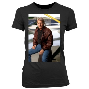 Harrison Ford Women's Junior Cut Crewneck T-Shirt