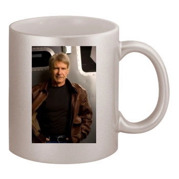 Harrison Ford 11oz Metallic Silver Mug