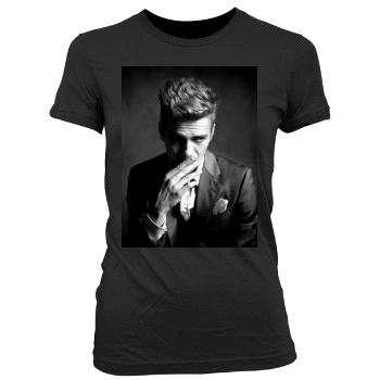 Hayden Christensen Women's Junior Cut Crewneck T-Shirt