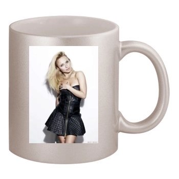 Hayden Panettiere 11oz Metallic Silver Mug