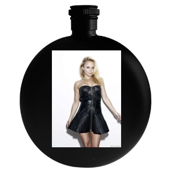 Hayden Panettiere Round Flask