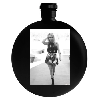 Hayden Panettiere Round Flask