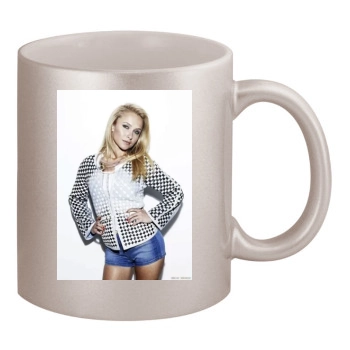 Hayden Panettiere 11oz Metallic Silver Mug