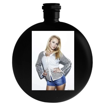 Hayden Panettiere Round Flask