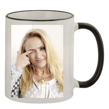 Hayden Panettiere 11oz Colored Rim & Handle Mug