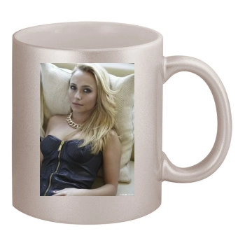 Hayden Panettiere 11oz Metallic Silver Mug