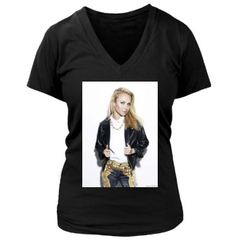 Hayden Panettiere Women's Deep V-Neck TShirt