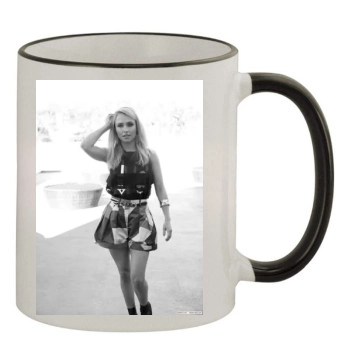 Hayden Panettiere 11oz Colored Rim & Handle Mug