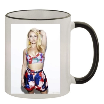 Hayden Panettiere 11oz Colored Rim & Handle Mug