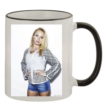 Hayden Panettiere 11oz Colored Rim & Handle Mug