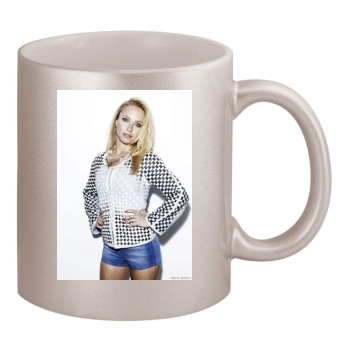 Hayden Panettiere 11oz Metallic Silver Mug