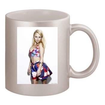 Hayden Panettiere 11oz Metallic Silver Mug