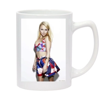 Hayden Panettiere 14oz White Statesman Mug