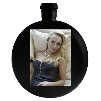 Hayden Panettiere Round Flask