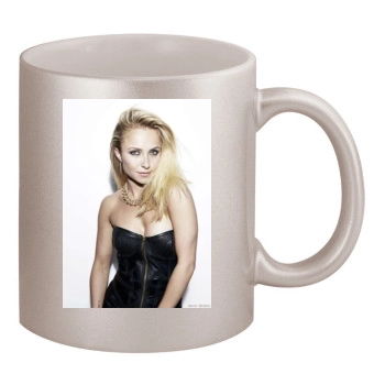 Hayden Panettiere 11oz Metallic Silver Mug