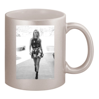 Hayden Panettiere 11oz Metallic Silver Mug