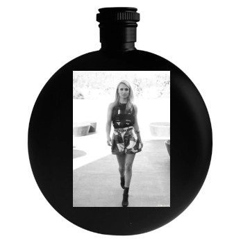 Hayden Panettiere Round Flask