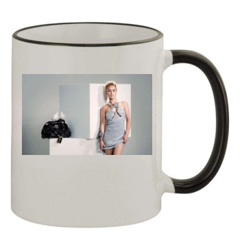 Hayden Panettiere 11oz Colored Rim & Handle Mug