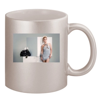 Hayden Panettiere 11oz Metallic Silver Mug