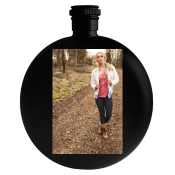 Hayden Panettiere Round Flask