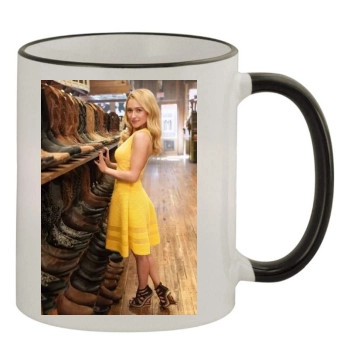 Hayden Panettiere 11oz Colored Rim & Handle Mug