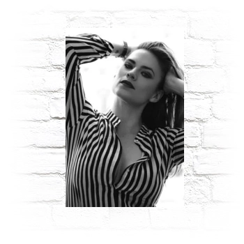 Hayley Atwell Metal Wall Art