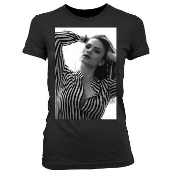 Hayley Atwell Women's Junior Cut Crewneck T-Shirt