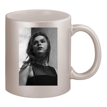 Hayley Atwell 11oz Metallic Silver Mug