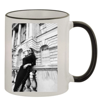 Hayley Atwell 11oz Colored Rim & Handle Mug