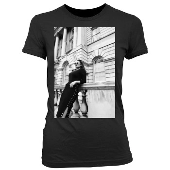 Hayley Atwell Women's Junior Cut Crewneck T-Shirt