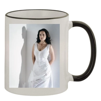 Hayley Atwell 11oz Colored Rim & Handle Mug