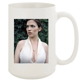 Hayley Atwell 15oz White Mug