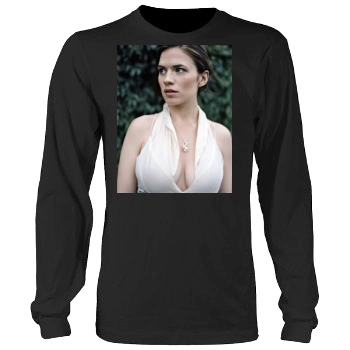 Hayley Atwell Men's Heavy Long Sleeve TShirt